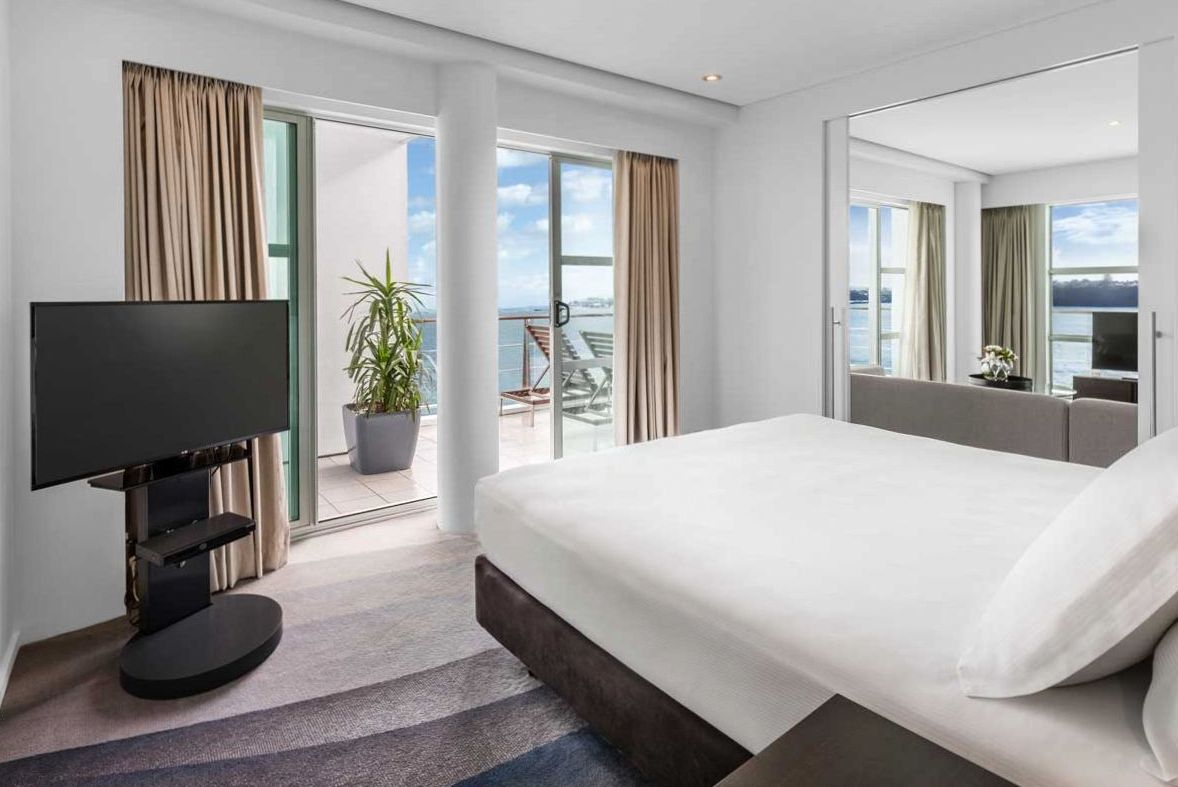 Premium Room with separate seating area and fireplace